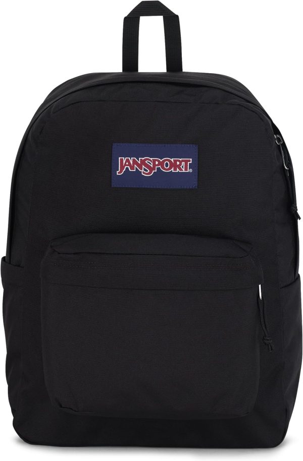 JanSport Superbreak Backpack - Durable, Lightweight Premium Backpack, Black