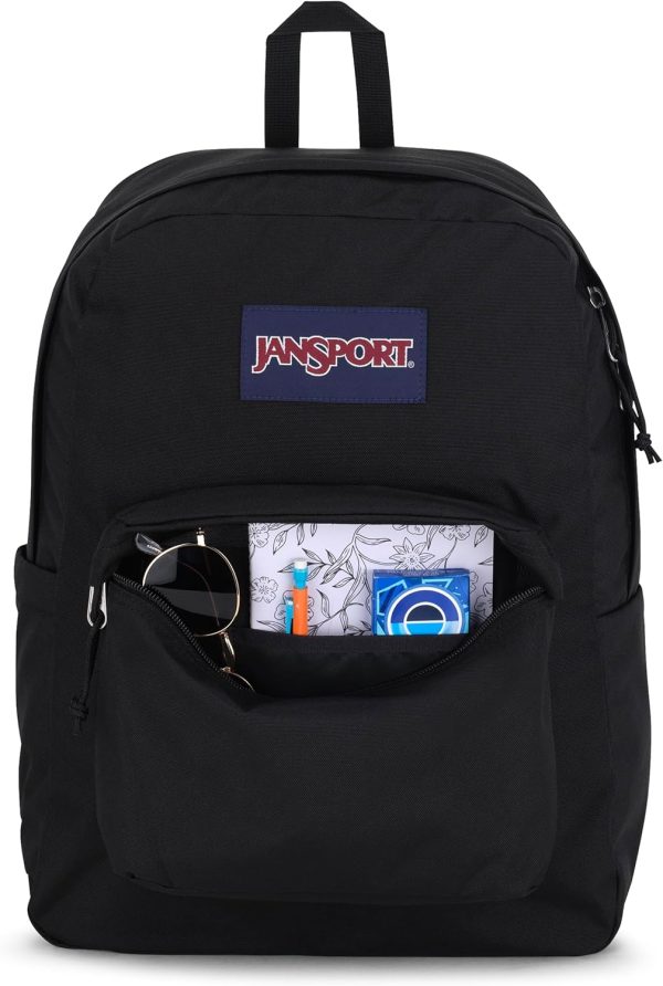 JanSport Superbreak Backpack - Durable, Lightweight Premium Backpack, Black - Image 4