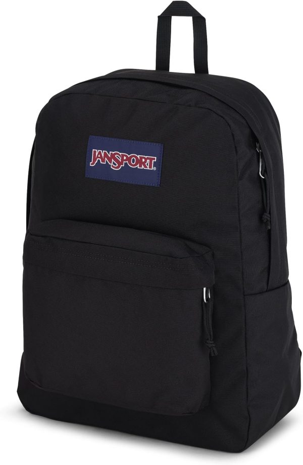 JanSport Superbreak Backpack - Durable, Lightweight Premium Backpack, Black - Image 7